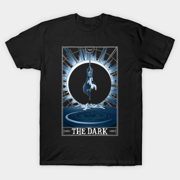 The Dark Tarotesque (Dark) T-Shirt by Rusty Quill